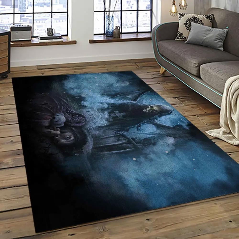 Avenged sevenfold heavy metal band music metalheads carpet area rug home decor best gift for friends as23 Rectangle Rug