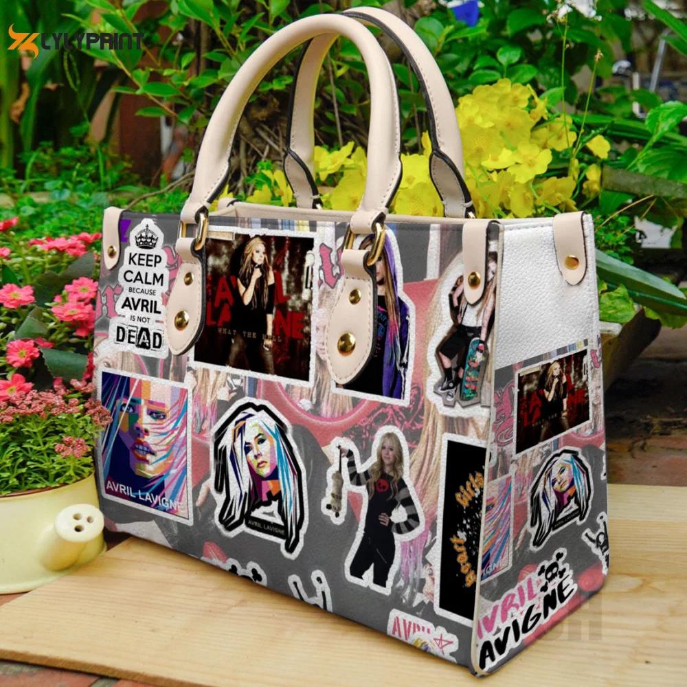 Avril lavigne leather bag for women gift 3949 Women Leather Hand Bag