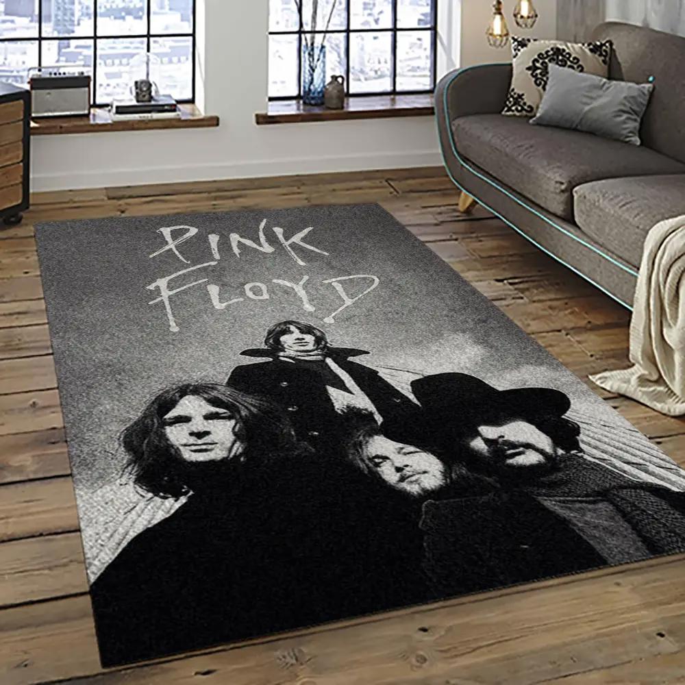 Band pink floyd music carpet rectangle area rug for living room bedroom decor pfo18 Rectangle Rug