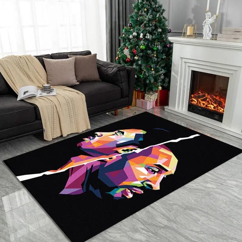 Bean bryant rug lakers legends basketball legend floor mat carpet sport decor Rectangle Rug