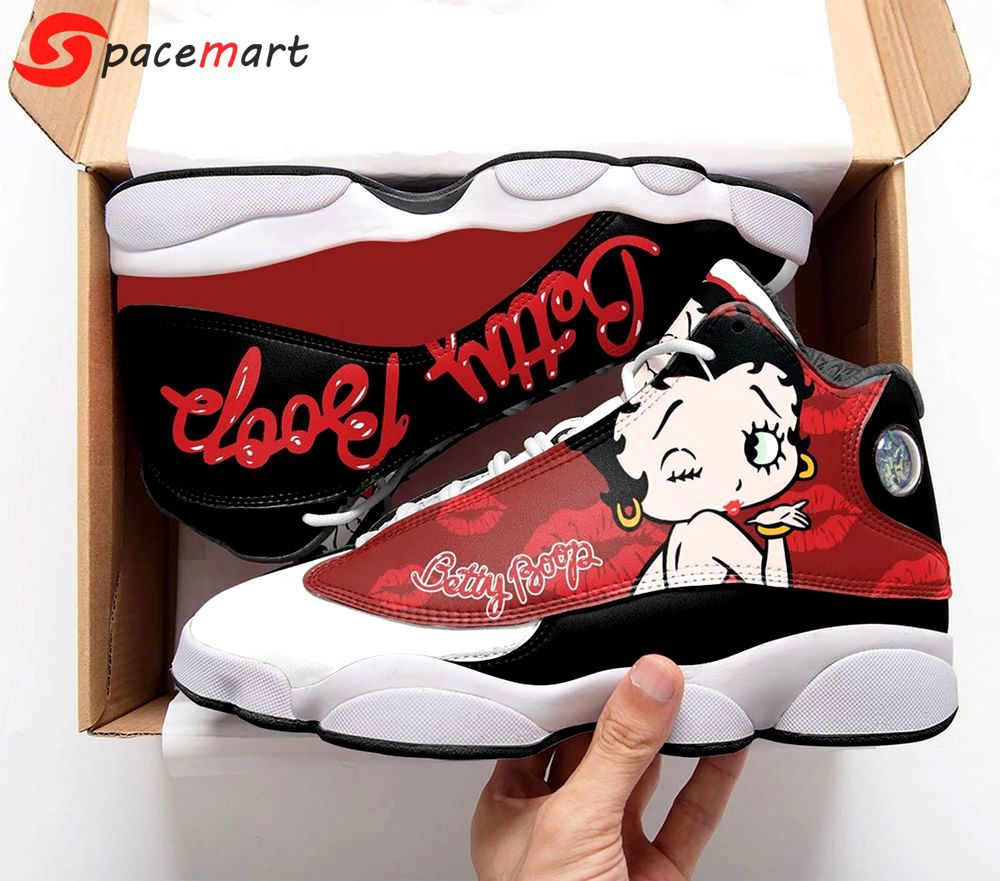 Betty boop air jordan 13 film sneakers sport shoes running shoes top gifts Air Jordan 13