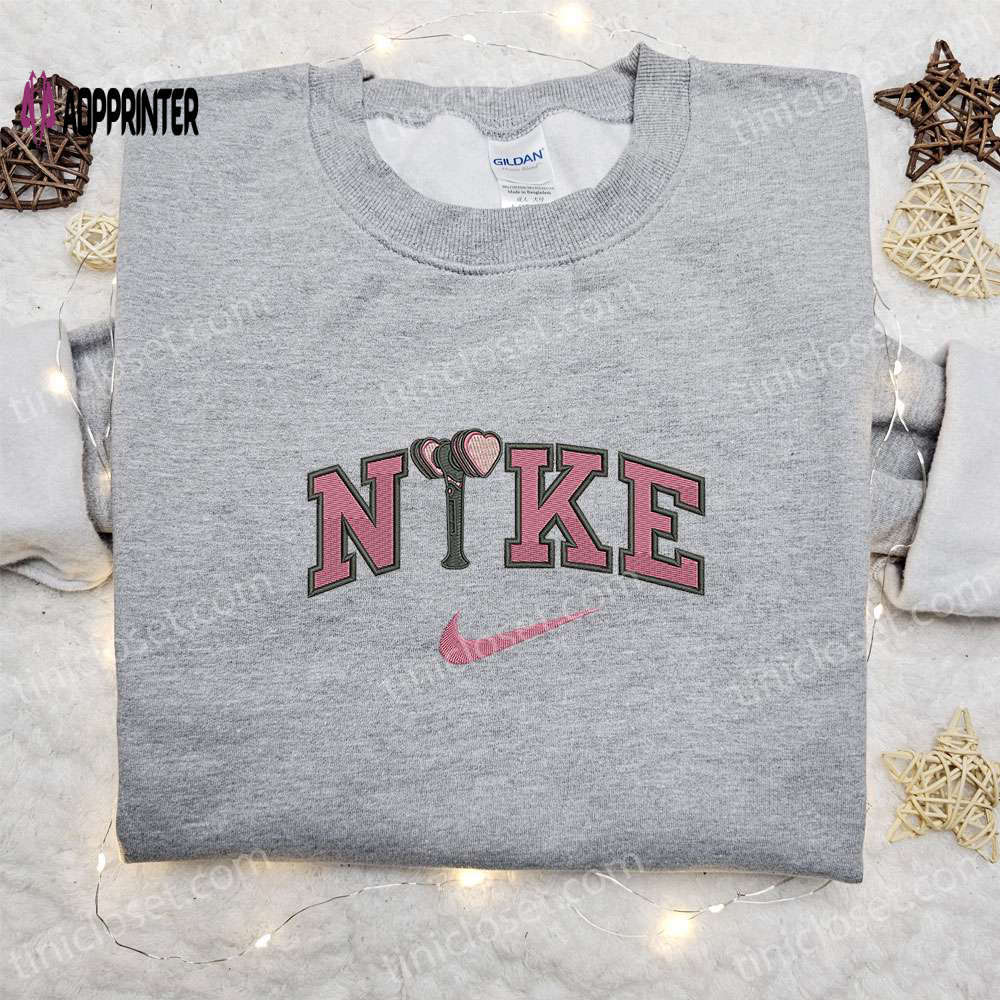 Blackpink love hammer x nike embroidered shirt: perfect gift for fans Embroidered Shirt
