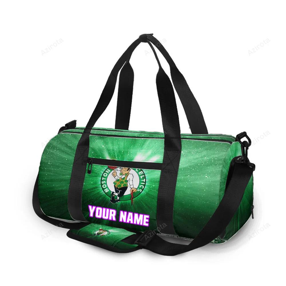 Boston celtics galaxy green personalized name travel bag gym bag 1938 Travel Bag