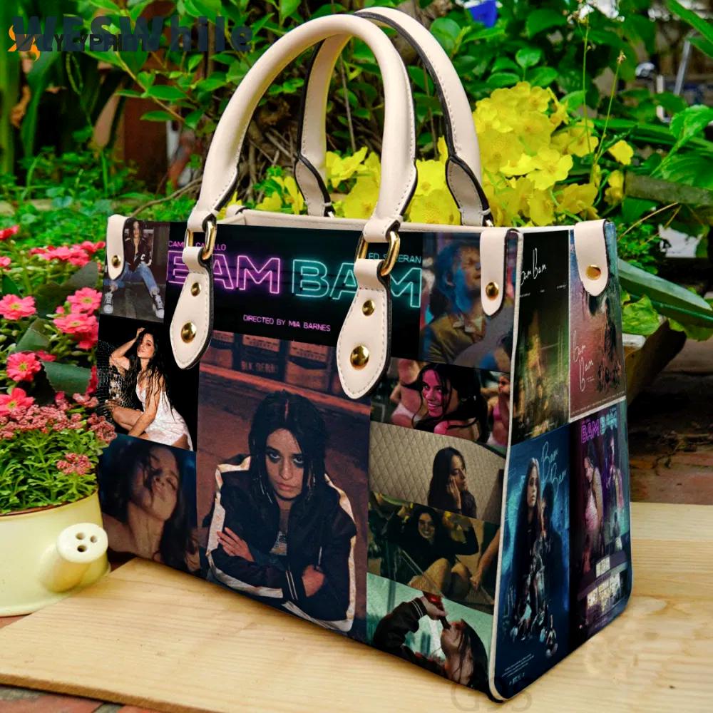 Camila cabello leather bag g95 1222 Women Leather Hand Bag