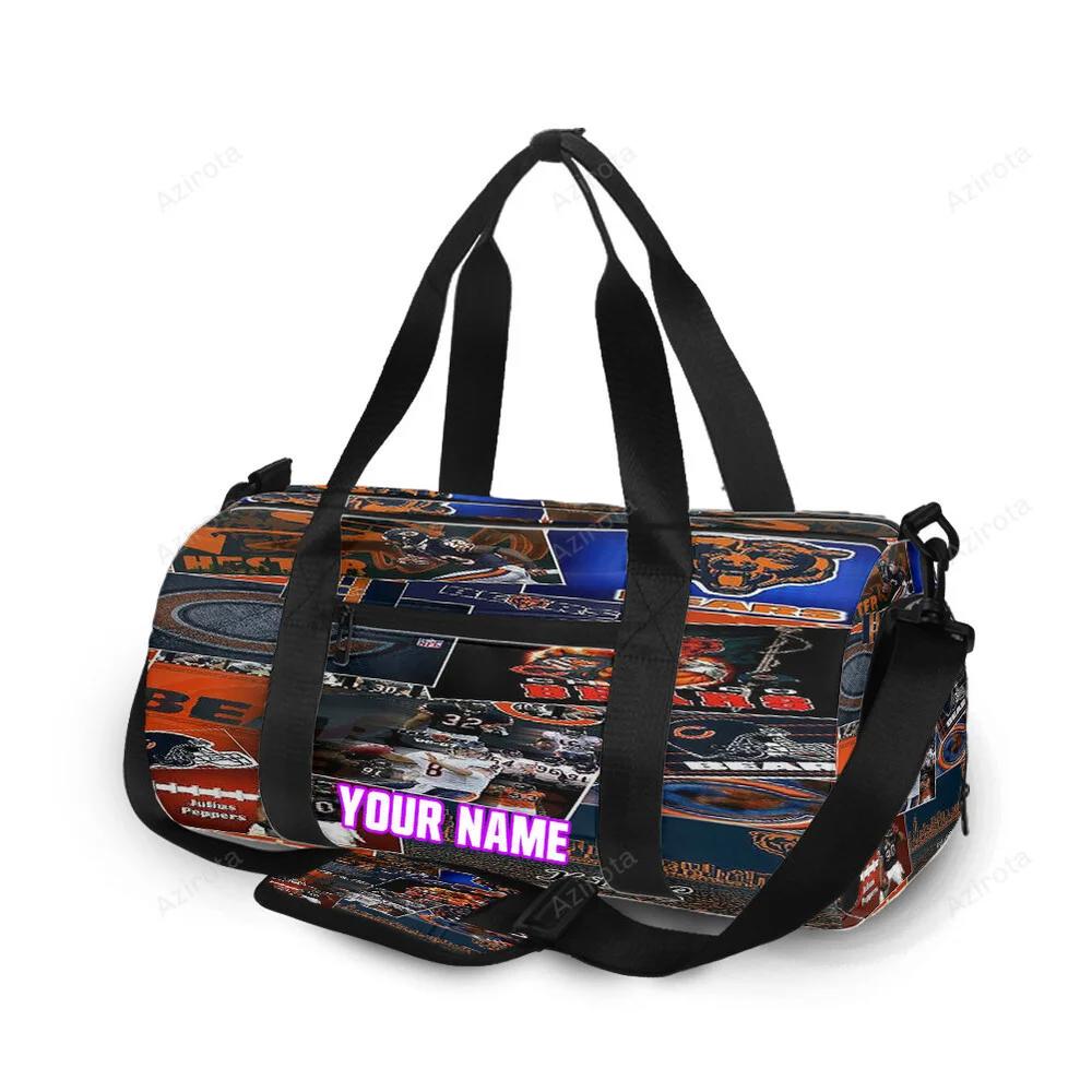 Chicago bears players5 personalized name travel bag gym bag 2002 Travel Bag
