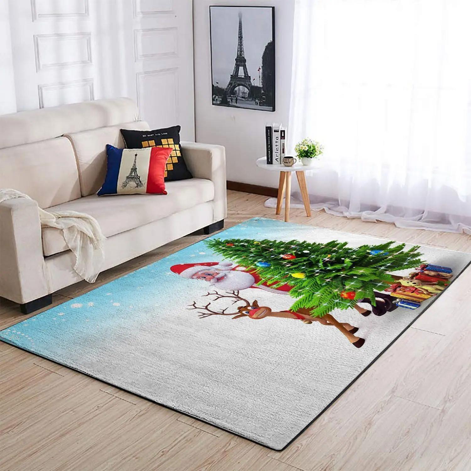 Christmas vibe area rug 1910032 ofd area rug living room carpet rug regtangle carpet floor decor home decor Rectangle Rug