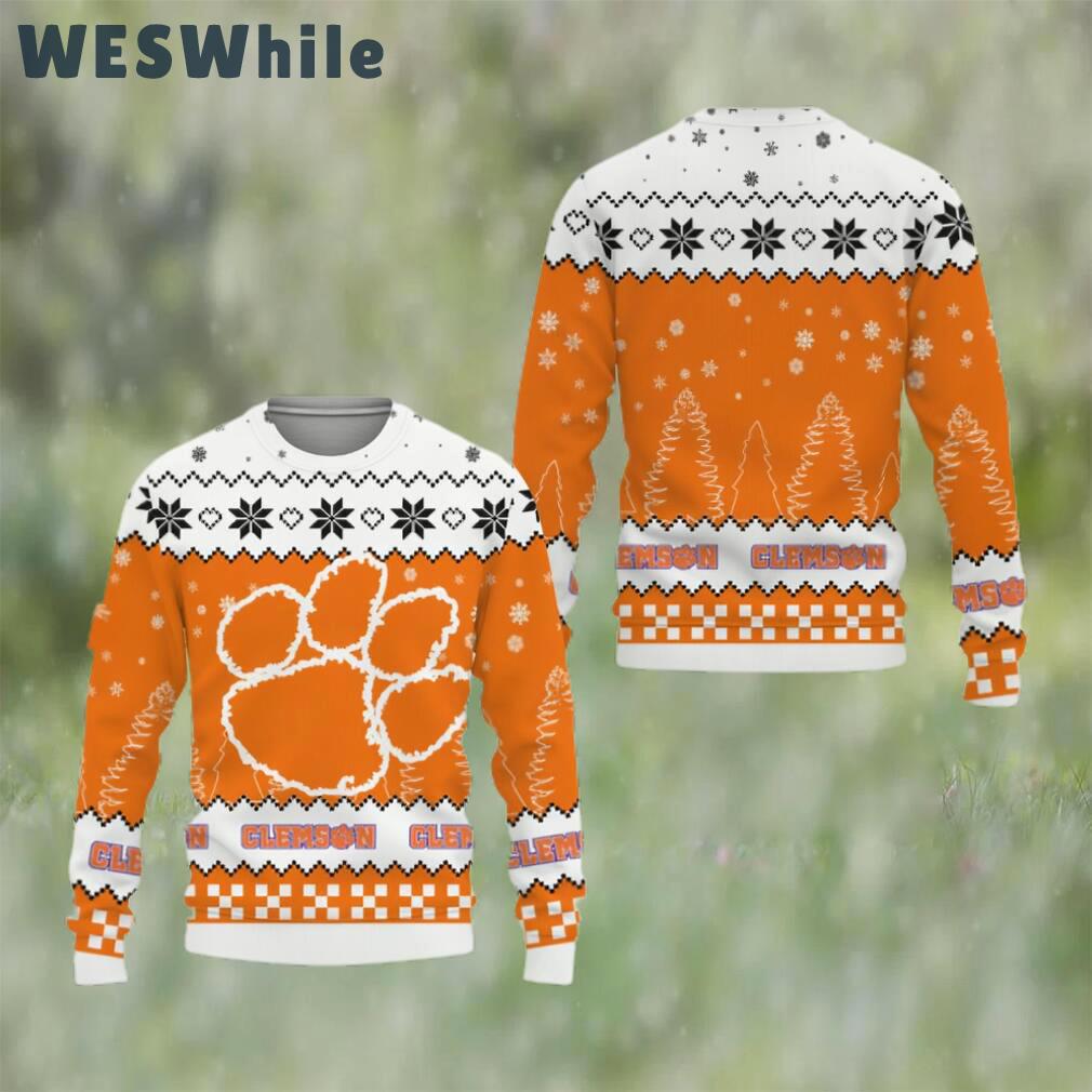 Clemson tigers ugly christmas sweater Christmas Ugly Sweater
