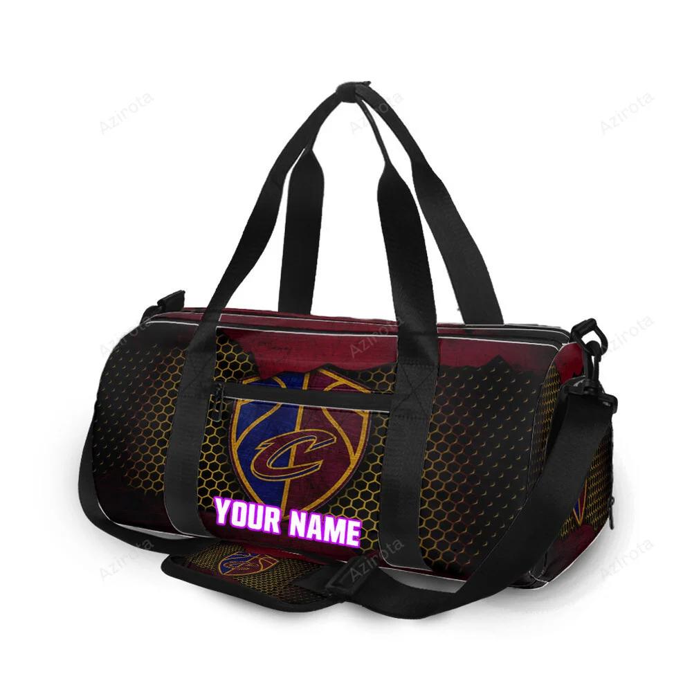 Cleveland cavaliers metal personalized name travel bag gym bag 252 Travel Bag