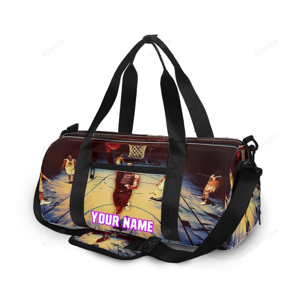 Cleveland cavaliers team4 personalized name travel bag gym bag 2170 Travel Bag