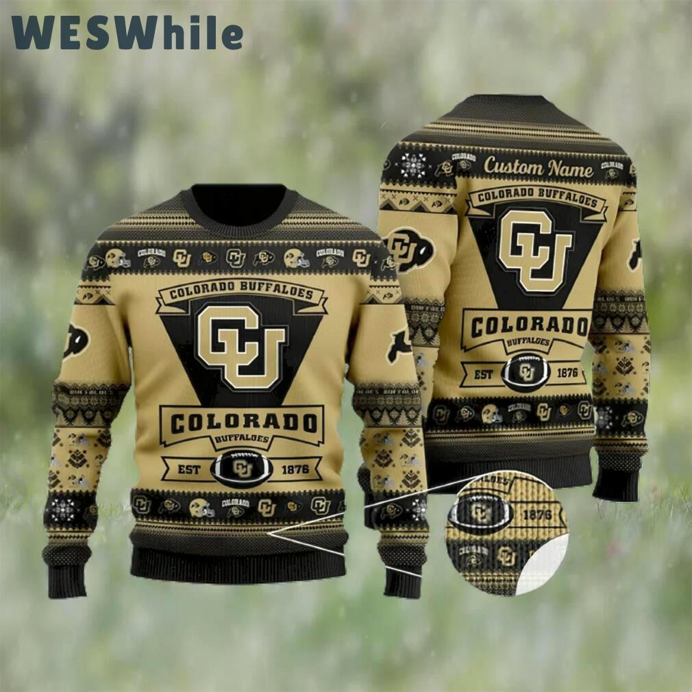 Colorado buffaloes men?s basketball ugly christmas sweater Christmas Ugly Sweater