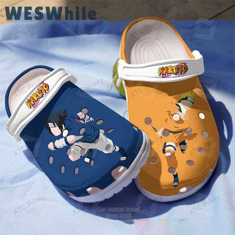 Crocs outfit - anime sasuke and naruto crocs clog shoes - 34 Crocs Outfit