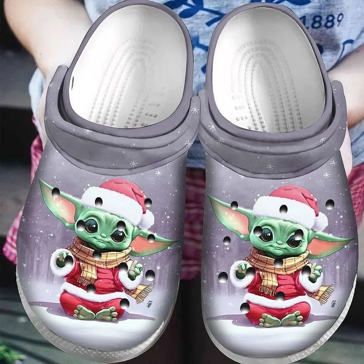 Crocs outfit - baby yoda in santa claus suit crocs crocband clog shoes for men women - 162 Crocs Outfit