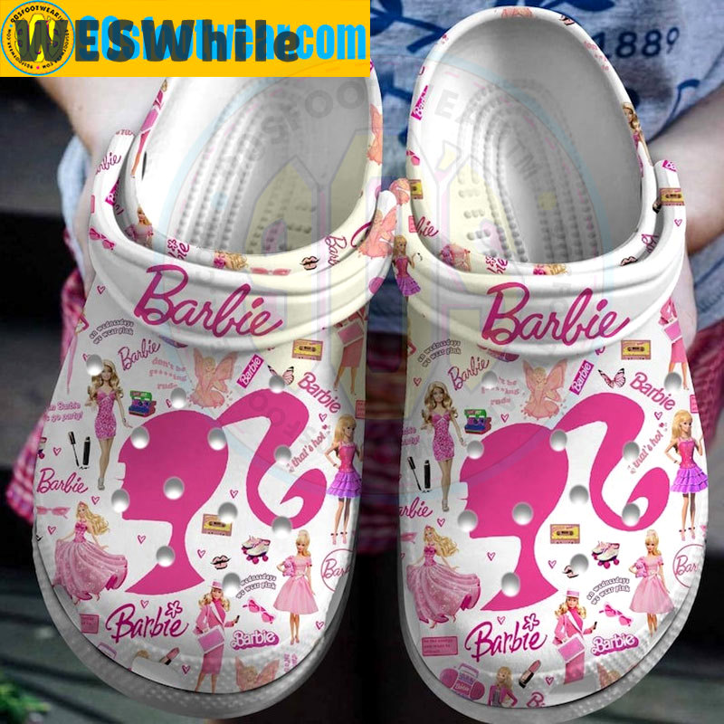 Crocs outfit - barbie crocs barbie let’s go party classic clogs - 170 Crocs Outfit