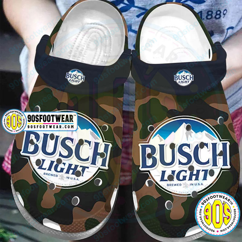 Crocs outfit - camo crocs busch light beer camouflage color clog shoes - 348 Crocs Outfit