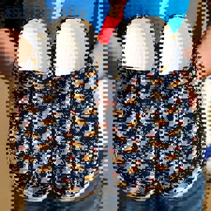 Crocs outfit - corgi dog christmas pattern crocs crocband clog shoes for men women - 410 Crocs Outfit