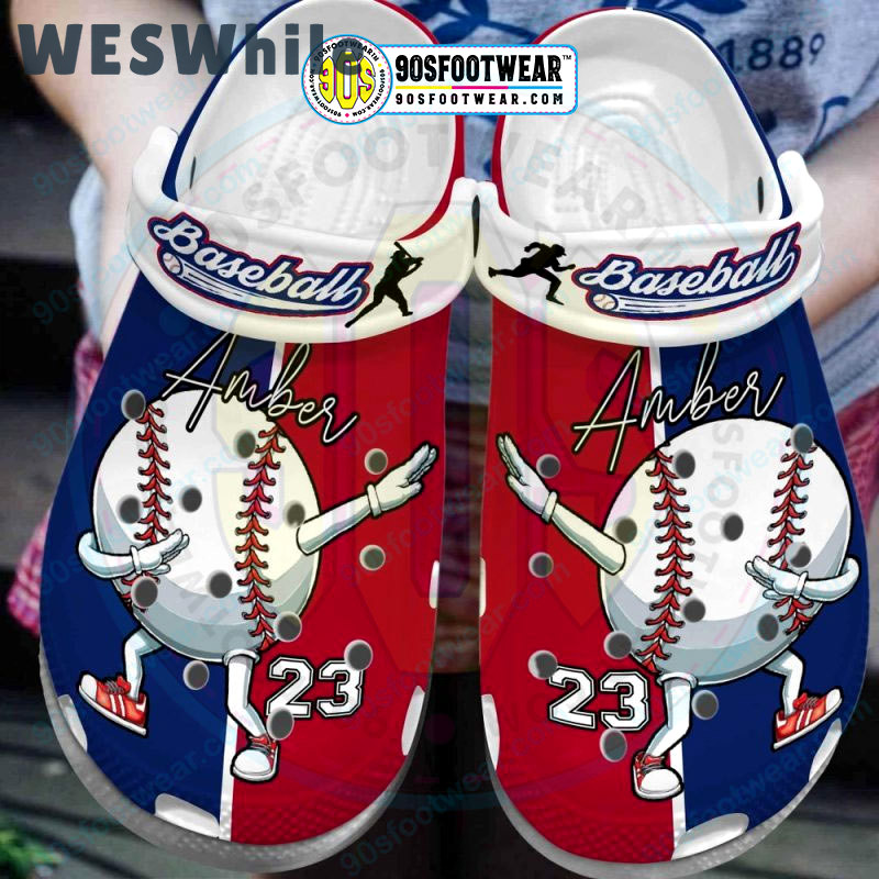 Crocs outfit - customize jersey numbers and name ball dabbing personalized baseball crocs - 494 Crocs Outfit