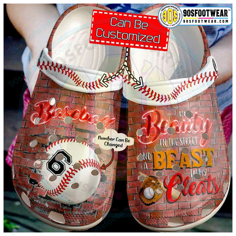 Crocs outfit - customize jersey numbers i’m beauty in the street personalized baseball crocs - 508 Crocs Outfit