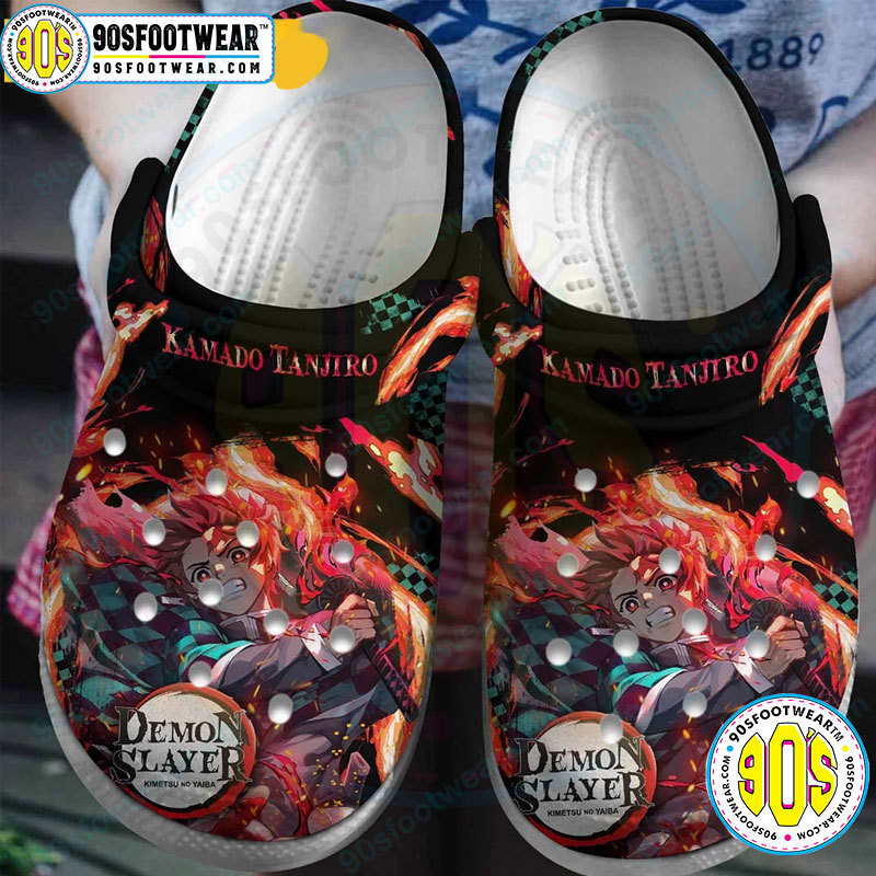 Crocs outfit - demon slayer crocs kamado tanjiro sun breathing in demon slayer anime clog shoes - 573 Crocs Outfit