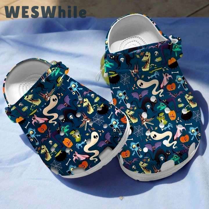 Crocs outfit - dracula movie pattern halloween crocs clogs crocband shoes - 640 Crocs Outfit