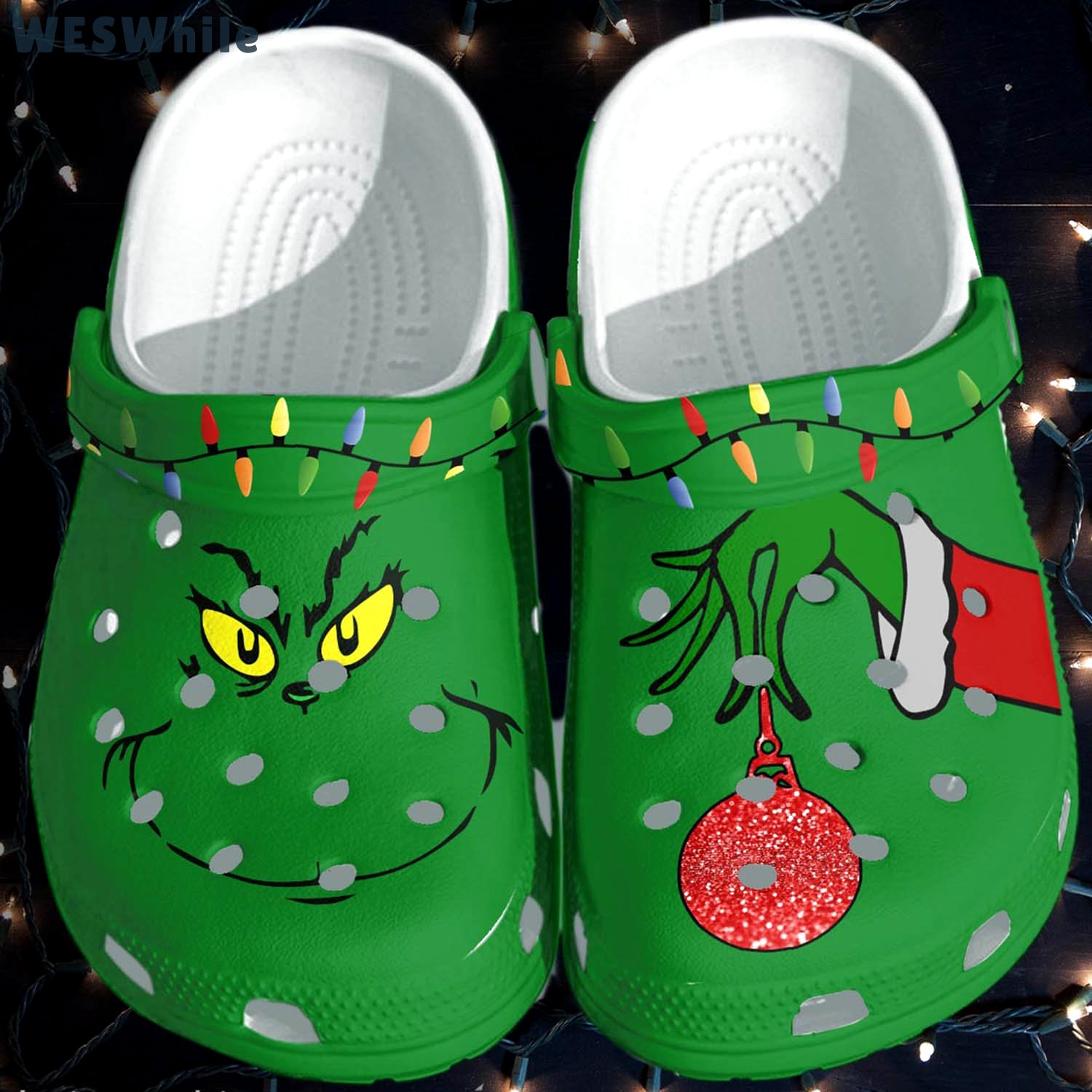 Crocs outfit - grinch christmas crocs crocband clog shoes for men women - 792 Crocs Outfit