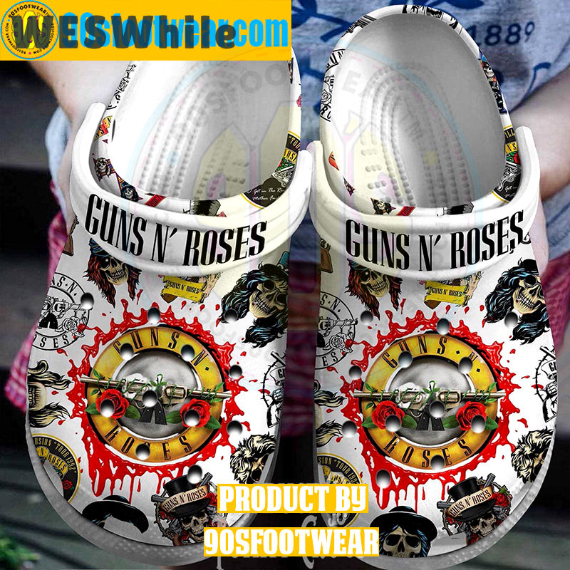Crocs outfit - guns n roses crocs music skull classic clogs - 809 Crocs Outfit