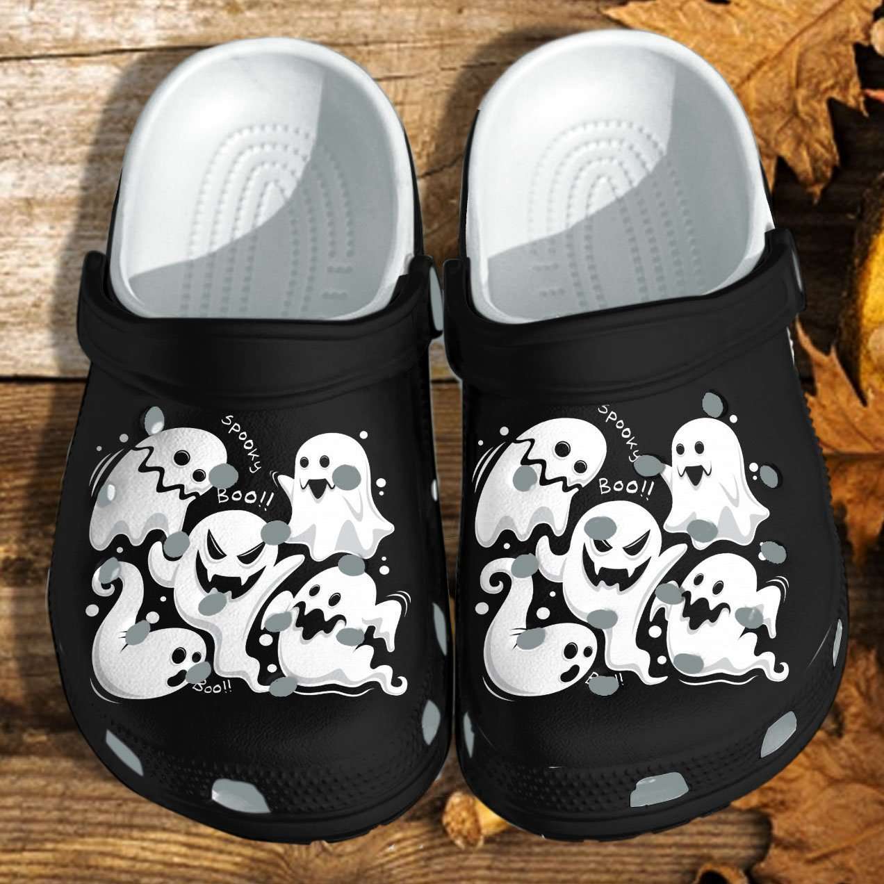 Crocs outfit - halloween creepy ghost kawaii manga anime  crocs crocband clogs shoes - 844 Crocs Outfit