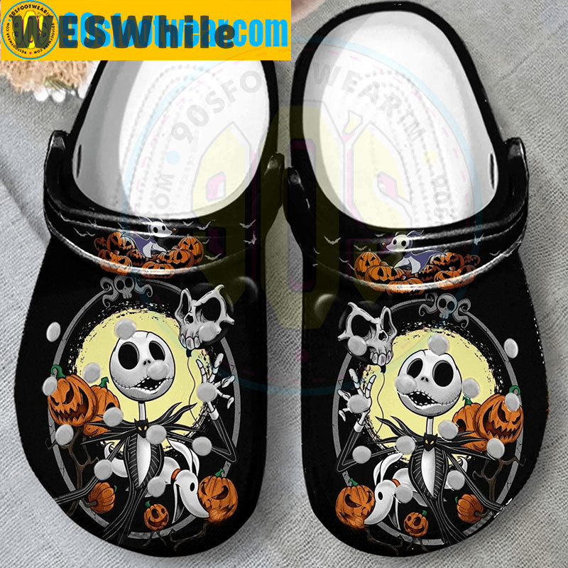Crocs outfit - halloween crocs jack skellington and pumpkins classic clogs - 851 Crocs Outfit