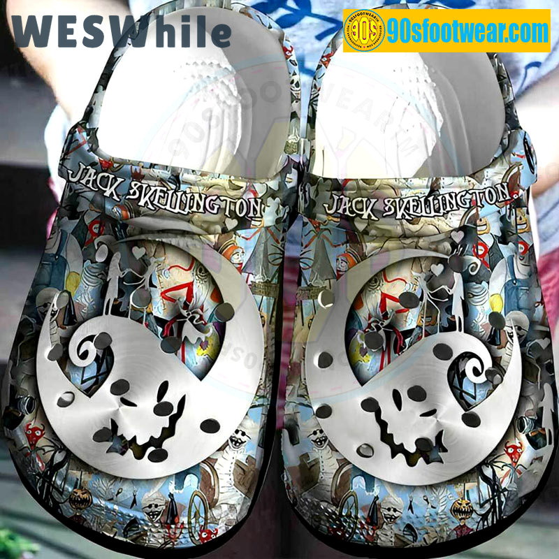 Crocs outfit - halloween crocs jack skellington horror the nightmare before christmas classic clogs - 854 Crocs Outfit