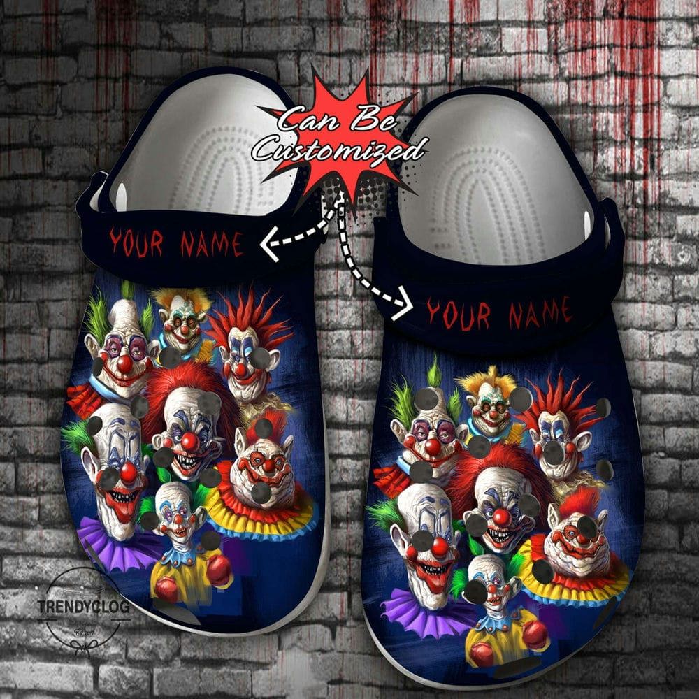 Crocs outfit - halloween crocs personalized killer klowns from outer clogs crocband shoes - 956 Crocs Outfit
