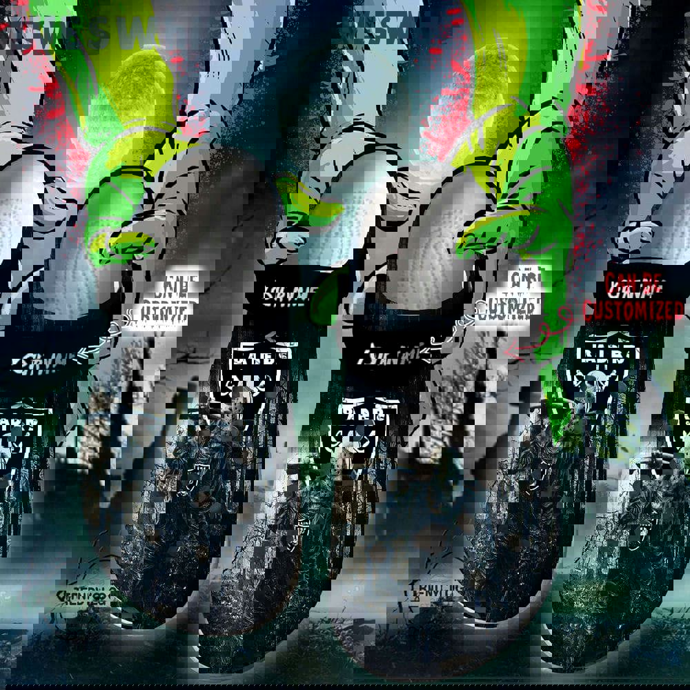 Crocs outfit - halloween crocs personalized las vegas raiders friday the 13th horror character clogs crocband shoes - 957 Crocs Outfit