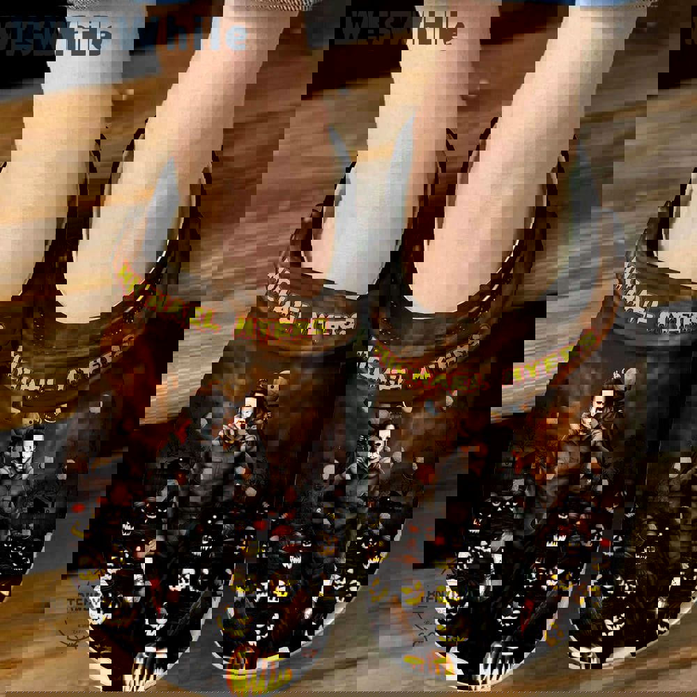 Crocs outfit - halloween crocs personalized michael myers horror characters pumpkin night clogs crocband shoes - 968 Crocs Outfit