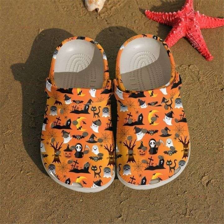 Crocs outfit - halloween seamless pattern crocs crocband clogs - 1106 Crocs Outfit