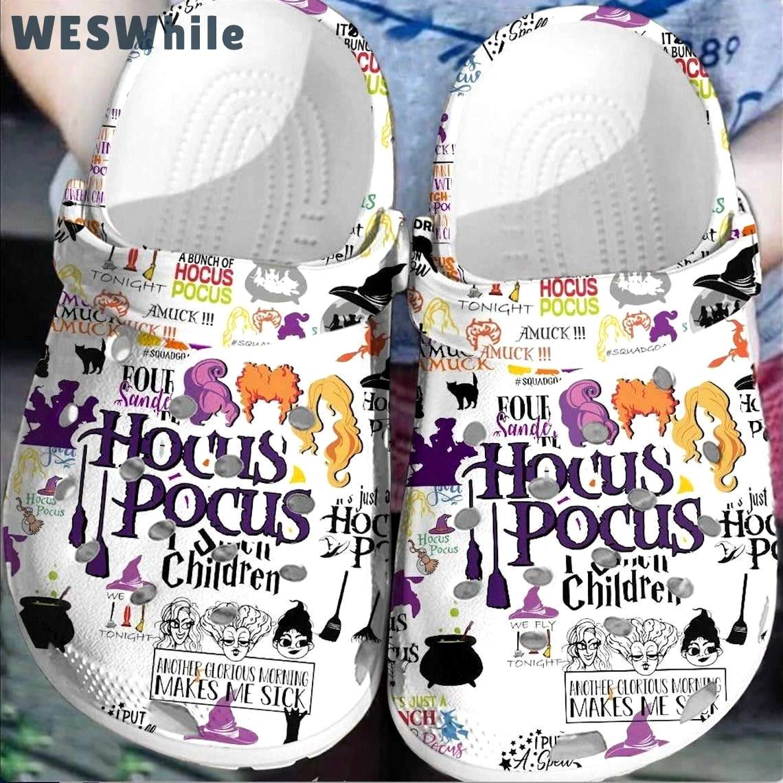 Crocs outfit - hocus pocus crocs clogs crocband shoes for halloween - 1234 Crocs Outfit
