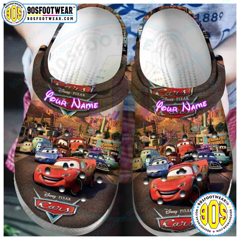 Crocs outfit - lightning mcqueen personalized crocs pixar cars cartoon movie themed clog shoes - 1364 Crocs Outfit