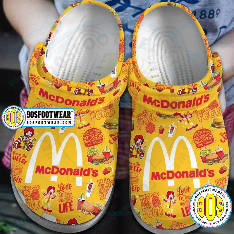 Crocs outfit - mcdonald crocs happy mcdonald yellow color clog shoes - 1406 Crocs Outfit