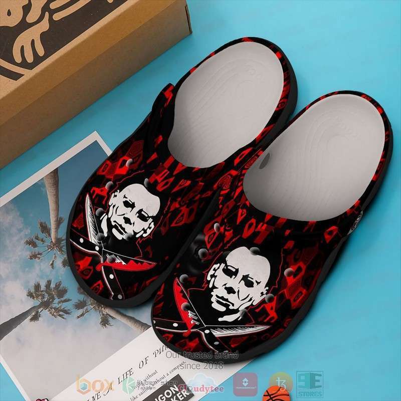 Crocs outfit - michael myers blood crocs crocband clogs shoes - 1422 Crocs Outfit