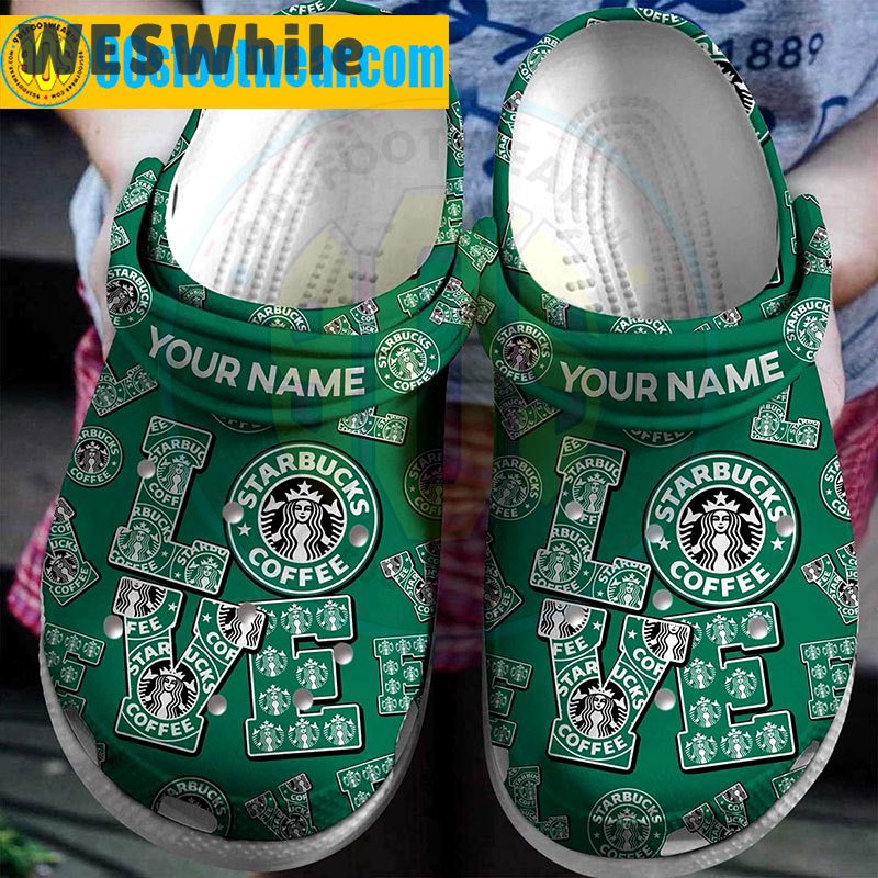 Crocs outfit - personalized starbucks crocs love starbucks coffee classic clogs - 1840 Crocs Outfit