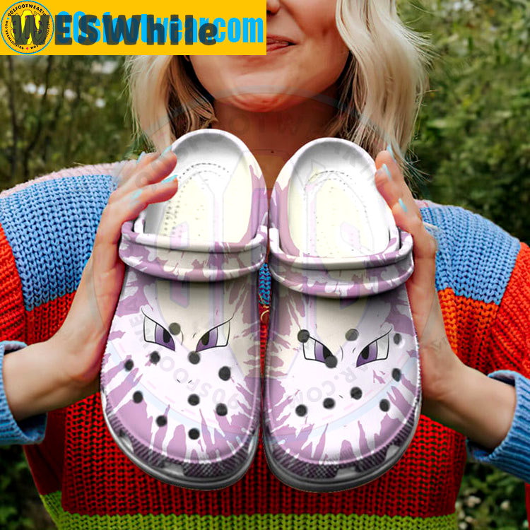 Crocs outfit - pokemon crocs – mewtwo tie dye face custom classic clog - 1894 Crocs Outfit