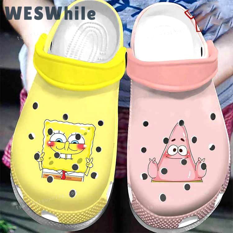 Crocs outfit - spongebob squarepants couple clogs shoes - 2054 Crocs Outfit