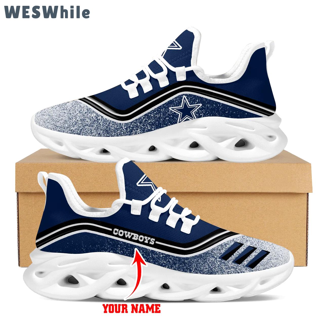 Dallas cowboys custom name max soul sneaker Max Soul Shoes