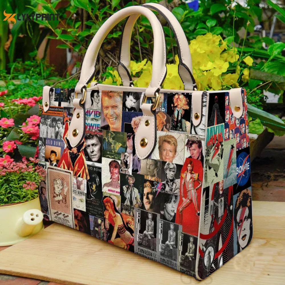 David bowie 1 leather bag for women gift 3968 Women Leather Hand Bag