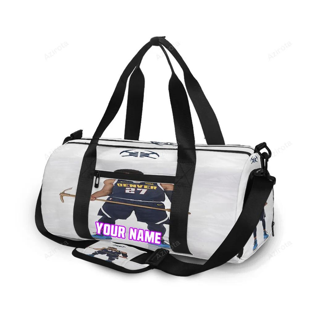 Denver nuggets jamal murray3 personalized name travel bag gym bag 1425 Travel Bag