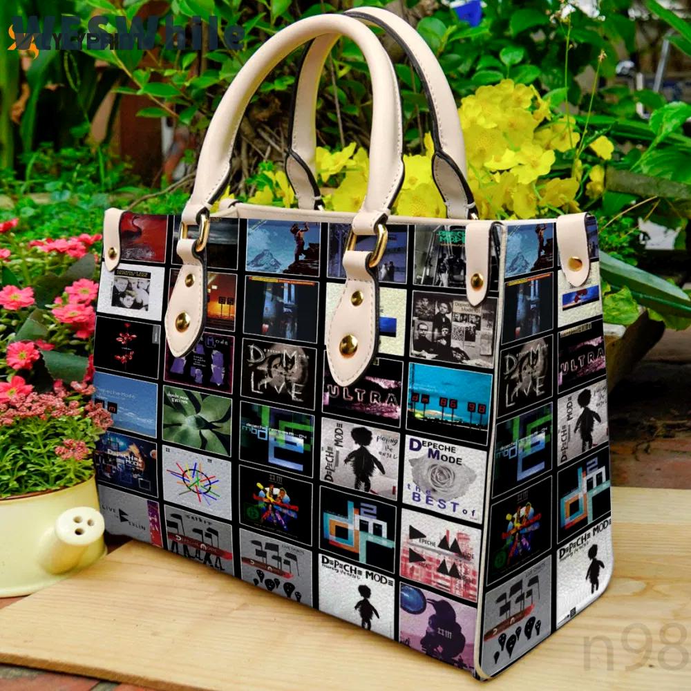 Depeche mode 1 leather handbag for women gift 2394 Women Leather Hand Bag
