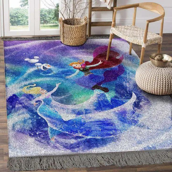 Disney frozen carpet rug living room 19120721 Rectangle Rug