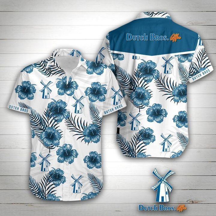 Dutch bros hawaiian shirt Hawaii Shirt Shorts & Flip Flops