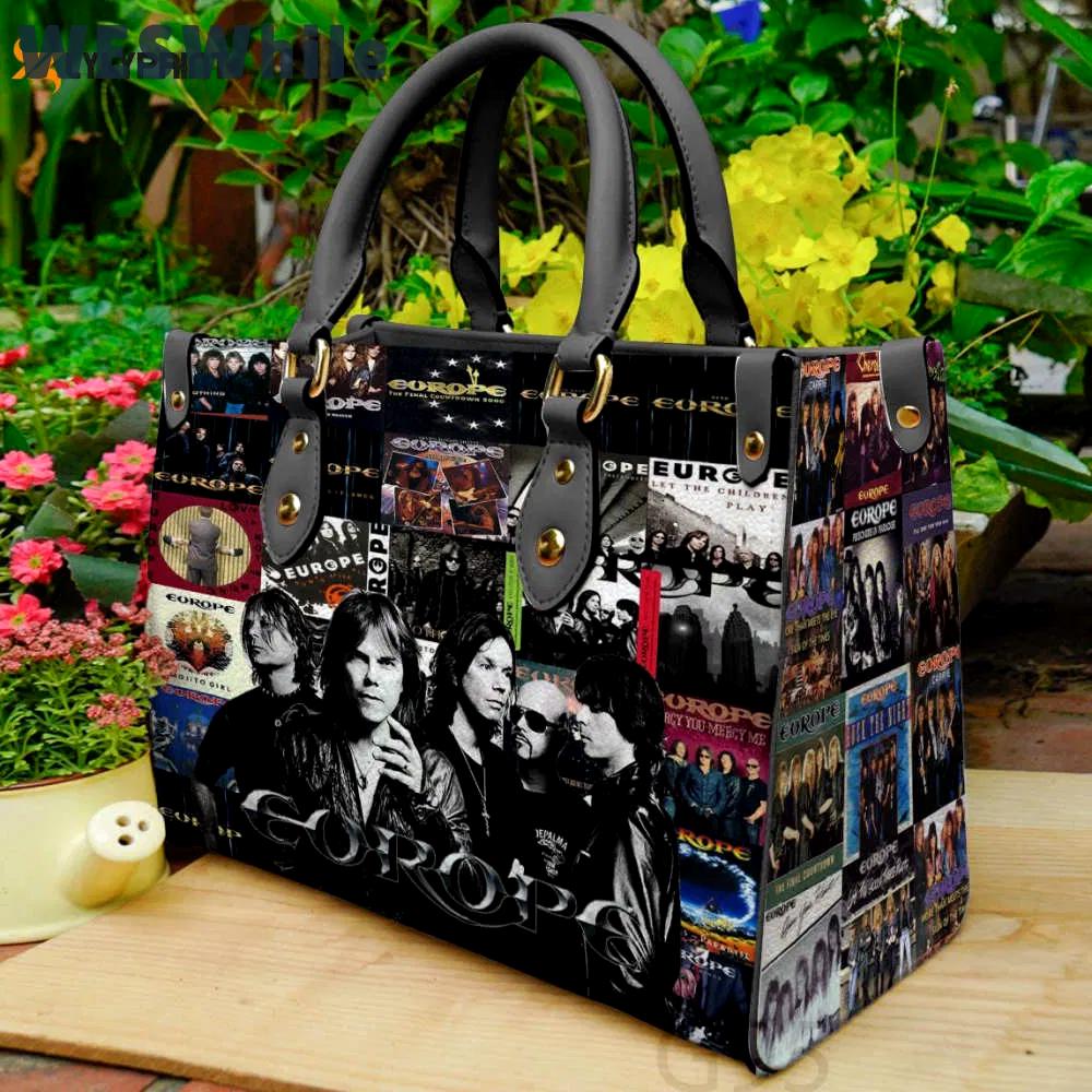 Europe band leather handbag for women gift 2519 Women Leather Hand Bag