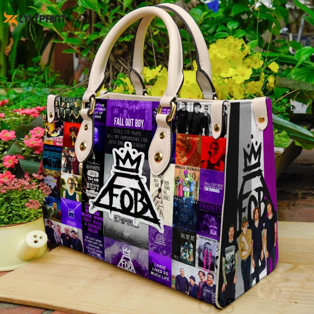 Fashionable fall out boy leather hand bag gift for women’s day gift for women s day – g95 109 Women Leather Hand Bag