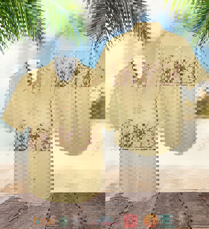 Genesis a trick of the tail yellow hawaiian shirt Hawaii Shirt Shorts & Flip Flops