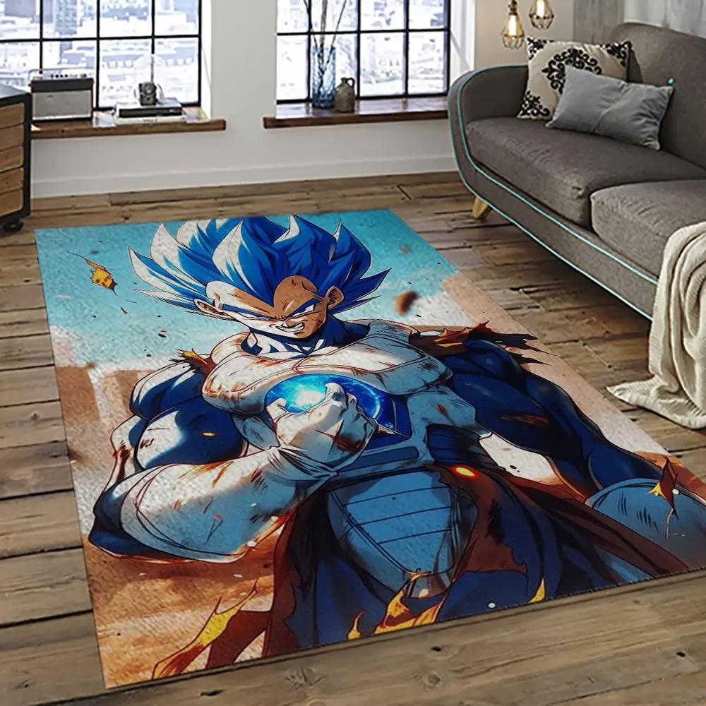 Goku characters cartoon movie carpet rectangle area rug for living room bedroom decor gku91 Rectangle Rug