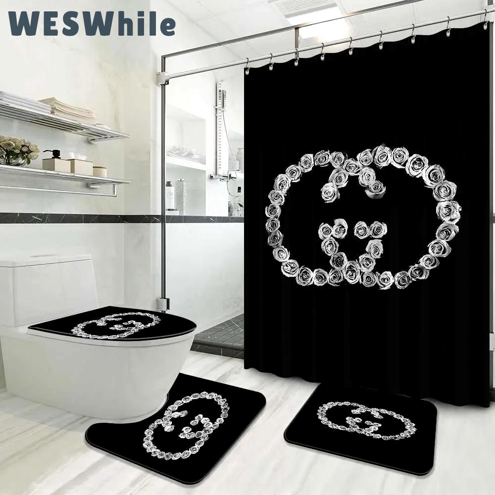 Gucci bathroom set hypebeast bath mat home decor luxury fashion brand Bathroom Set